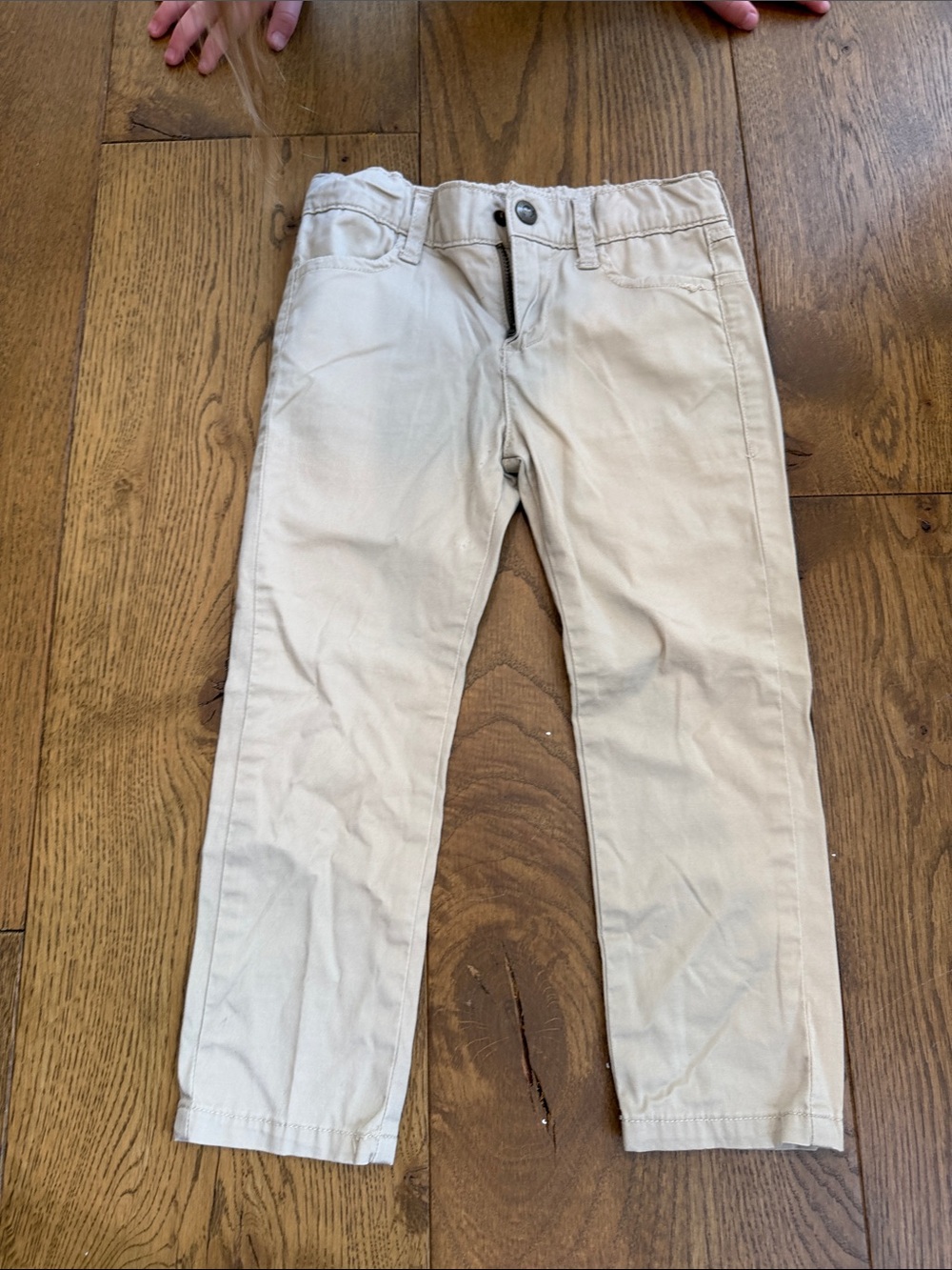 Appaman boys Kids Beige khaki Cotton Stretch Pants - Neutral size 3t